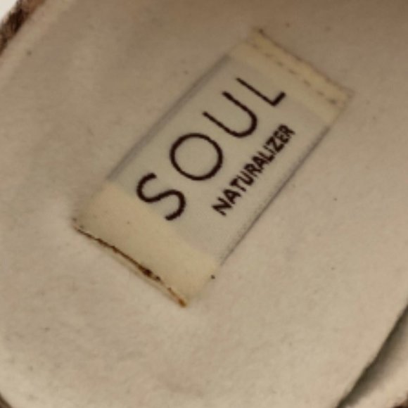 Naturalizer Soul Sneakers Slip on Slides Faux Python Size 10 Comfort Shoes - Picture 3 of 5